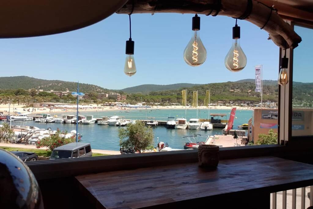 Face Mer Entre Plage Et Marina Bormes-les-Mimosas Exteriér fotografie