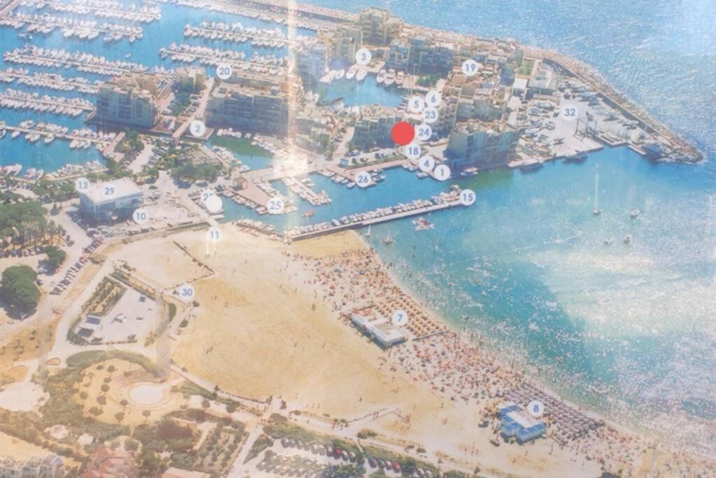 Face Mer Entre Plage Et Marina Bormes-les-Mimosas Exteriér fotografie